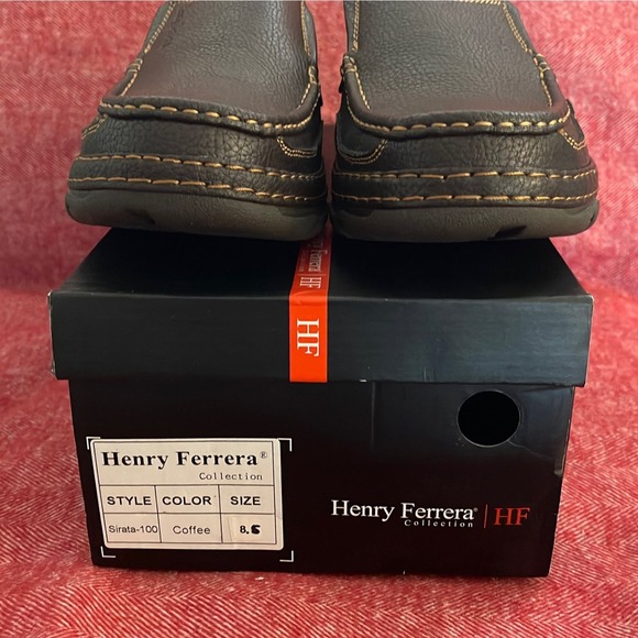 Henry Ferrera Collection Style Sirata 100 Coffee 8.5 wide - Picture 2 of 5